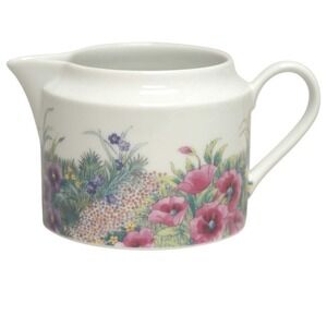 Nikko Secret Garden Fine China Creamer Patra Floral Cottagecore Decor‎